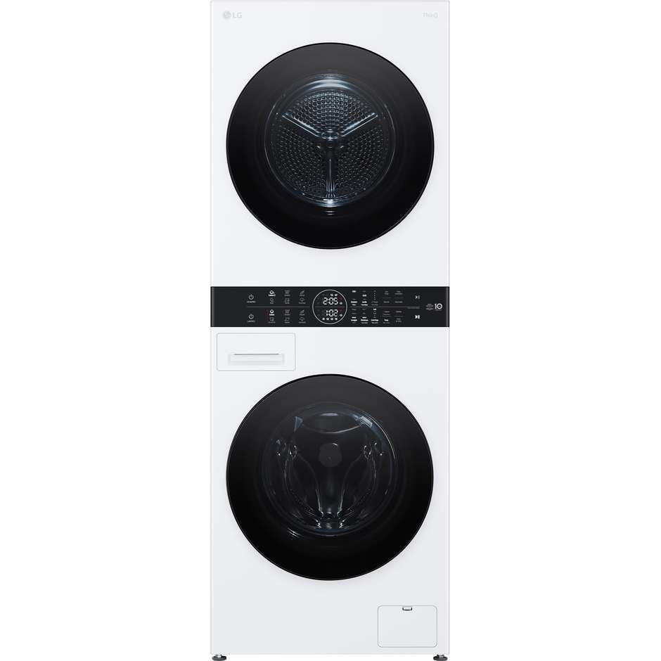 LG WT1210WWF Lavasciuga Carica Frontale 12/10 kg 400 Giri/min Motore Inverter Vapore Classe A