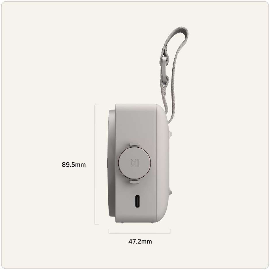 LG xboom Mini by will.i.am Speaker Bluetooth 5 W IP67 10 ore grigio