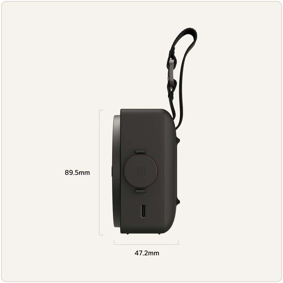 LG xboom Mini by will.i.am Speaker Bluetooth 5 W IP67 10 ore nero
