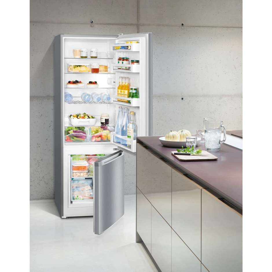 Liebherr CUel 2831 frigorifero combinato 265 litri classe A++ SmartFrost colore argento