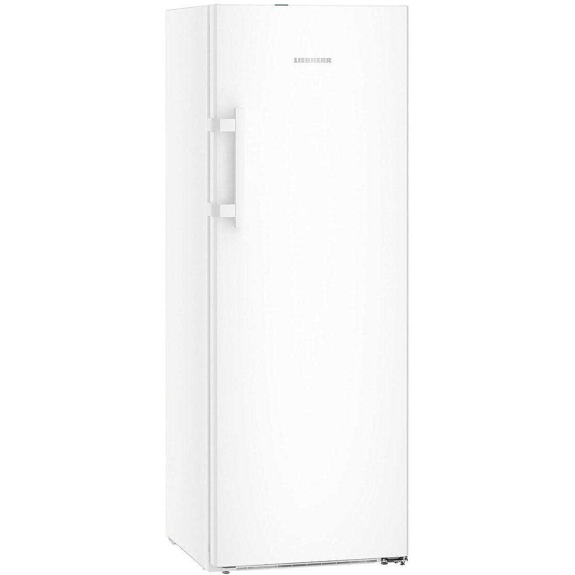 Corbero CCHGL185NFW Frigorifero Combi No Frost - Capacità 323L, Vetro Bianco, Display LED, Fresh Box, Crisper, 4 Portabottiglie, 40 DB, Classe Energetica E