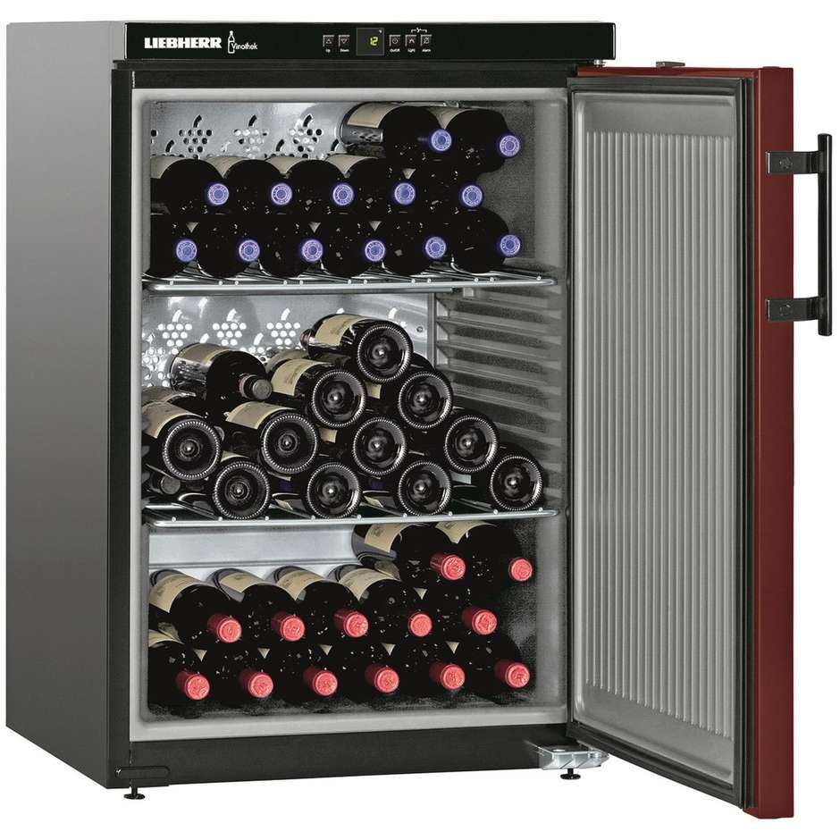 Liebherr WKr 1811 Vinothek frigo cantina climatizzata 66 Bottiglie Classe A+ colore Nero