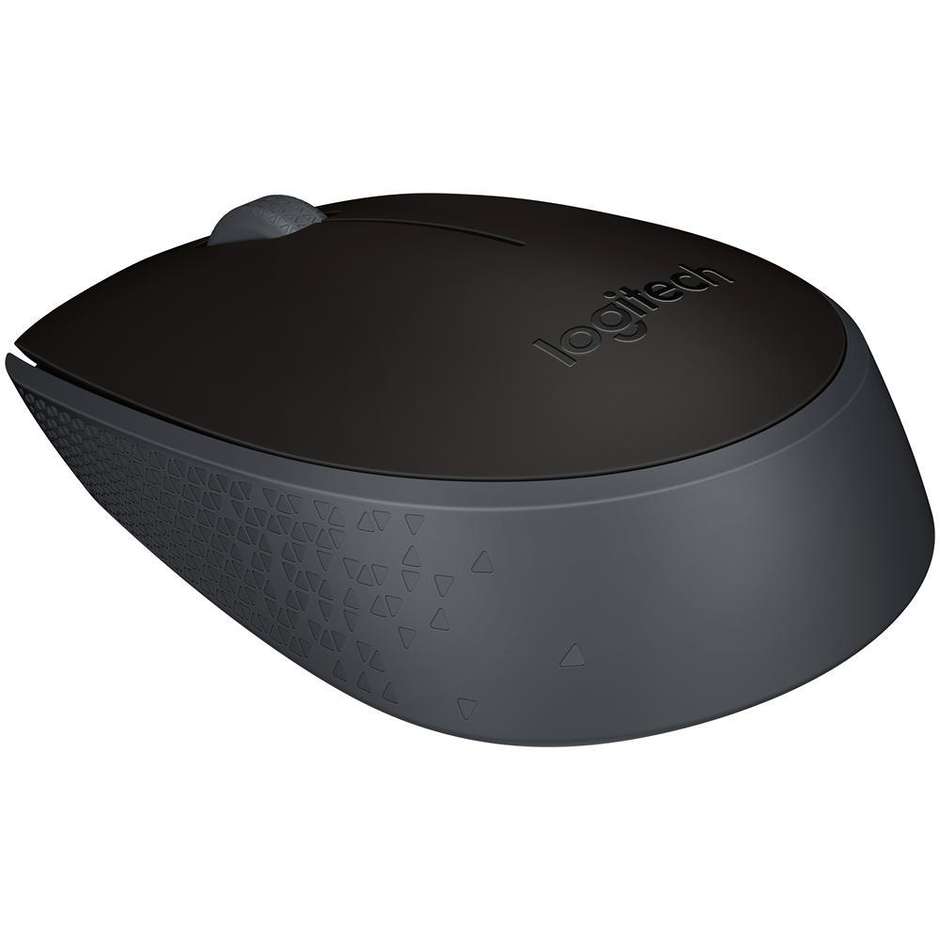 LOGITECH 910-004424 Mouse Ottico RF Wireless 1000 DPI Colore Black,Grey