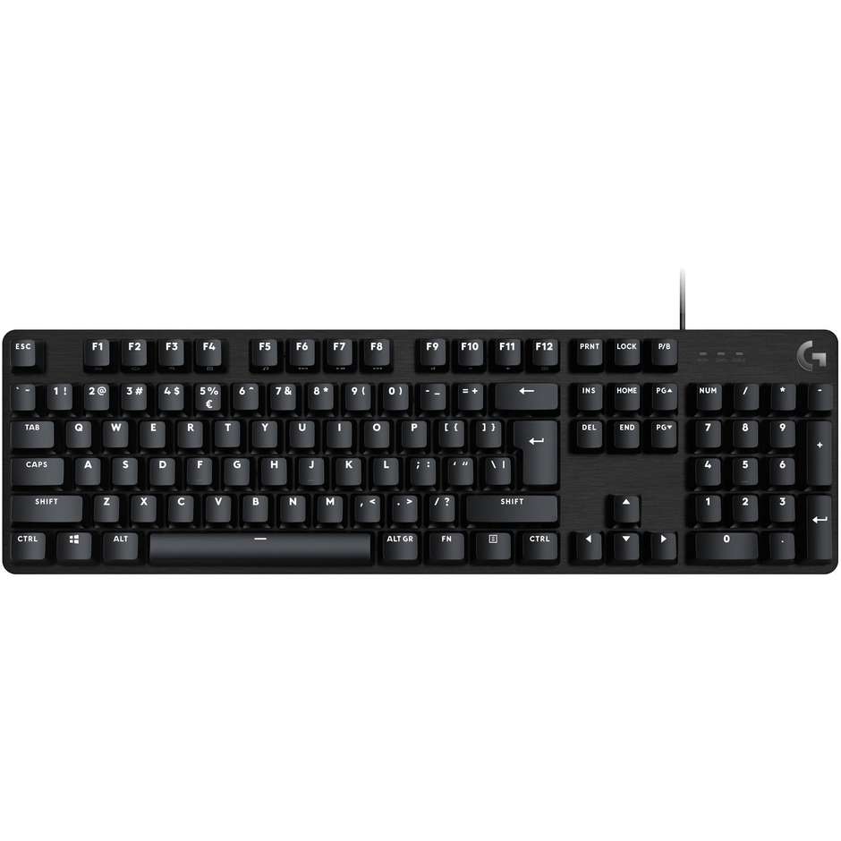 LOGITECH 920-010805 Tastiera USB Layout Italiano QWERTY Colore Black