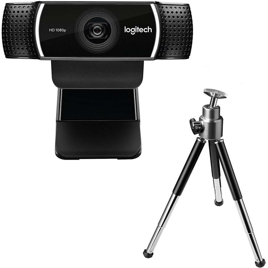 LOGITECH 960-001088 Webcam PC USB Colore Black