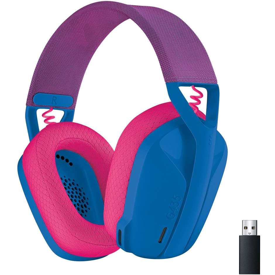LOGITECH 981-001062 Cuffie con Microfono PC Y Colore Blue