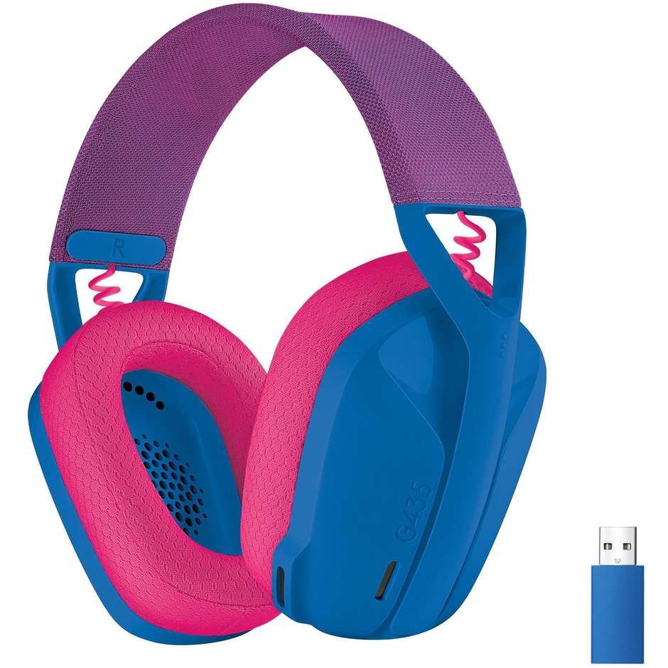 LOGITECH 981-001062 Cuffie con Microfono PC Y Colore Blue