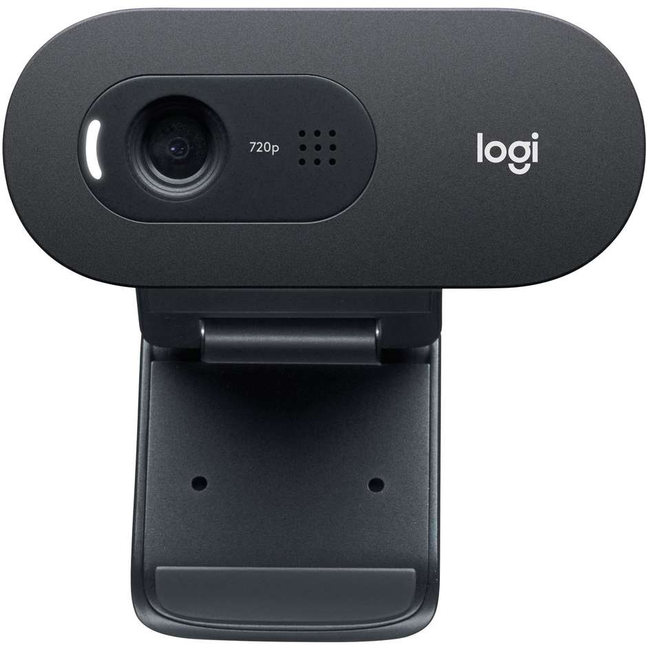 Logitech C505E - BLK - WW Webcam 720 pixel 30 FPS USB colore nero