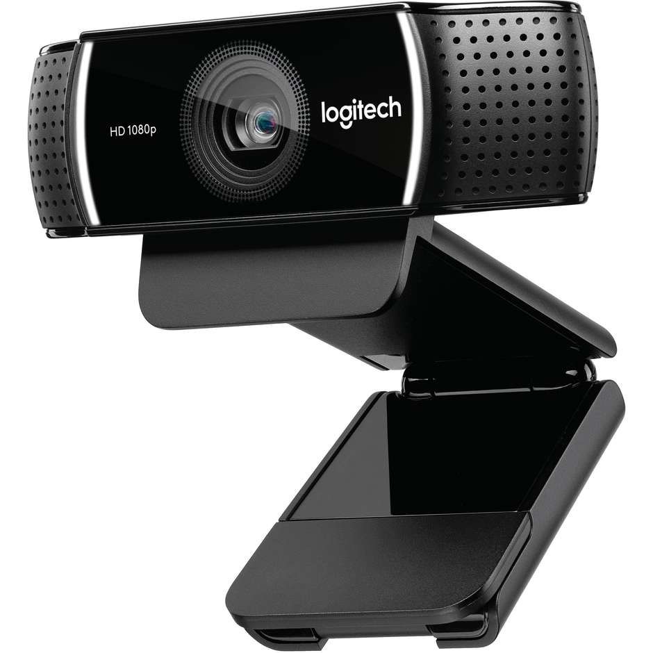 Logitech C922 Webcam streaming professionale HD colore nero