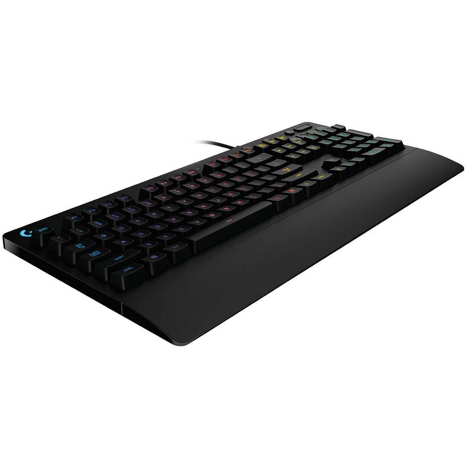 Logitech G G213 Prodigy tastiera gaming USB RGB QWERTY italiana nera
