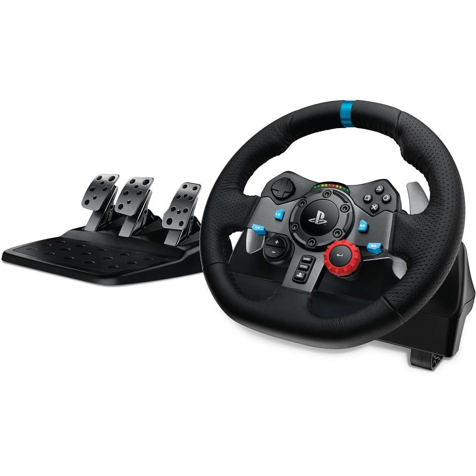 Logitech G29 Driving Force volante e pedali per PlayStation e PC