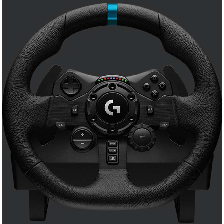Logitech G923 Volante + Pedali da corsa compatibile con Xbox, Playstation e PC colore nero