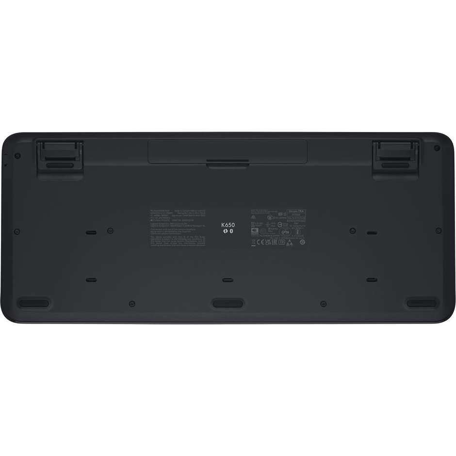 Logitech K650 Signature Tastiera Wireless USB Layout ITA colore graphite