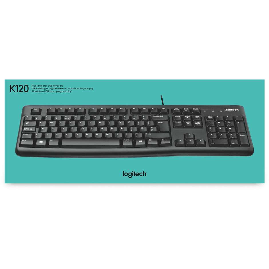 logitech keyboard k120 usa