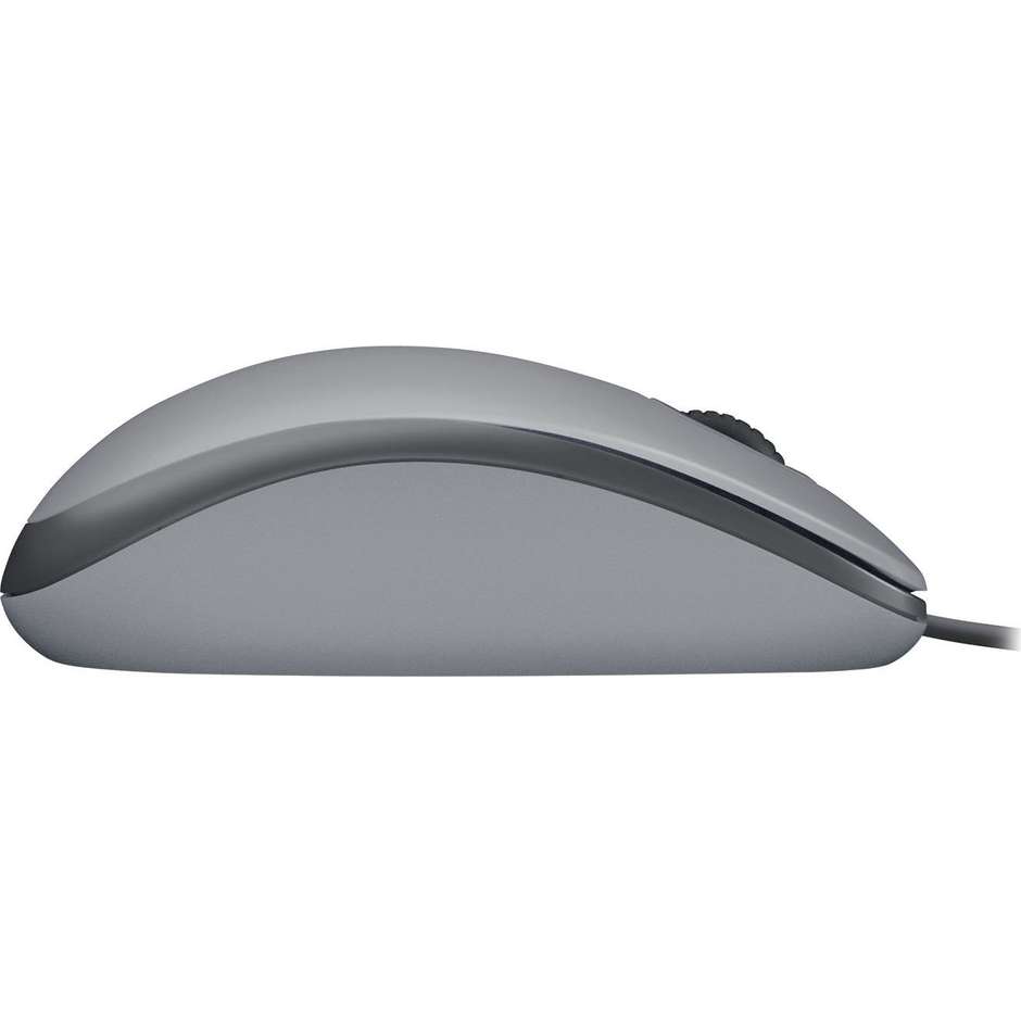 Logitech M110 mouse Ufficio Ambidestro USB tipo A Colore Grigio