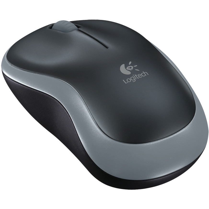 Logitech M185 mouse wireless ottico 1000 DPI ambidestro