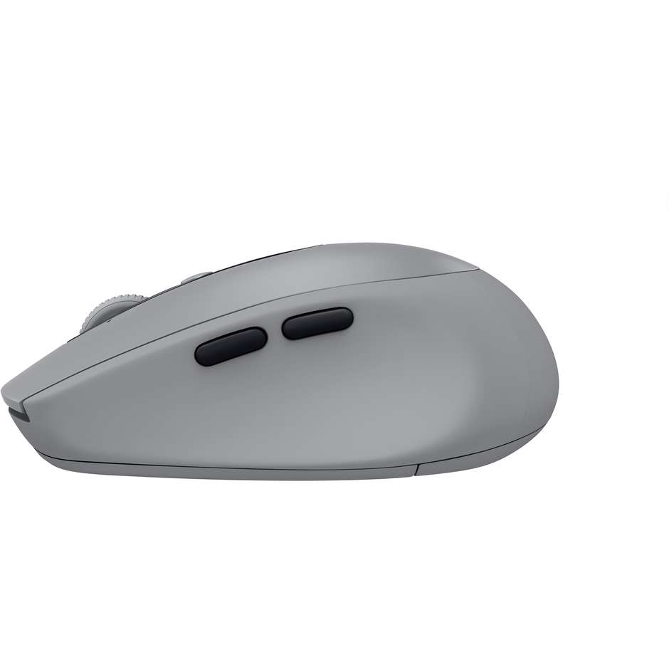 Logitech M590 MULTI-DEVICE SILENT Mouse Bluetooth + Wireless colore grigio