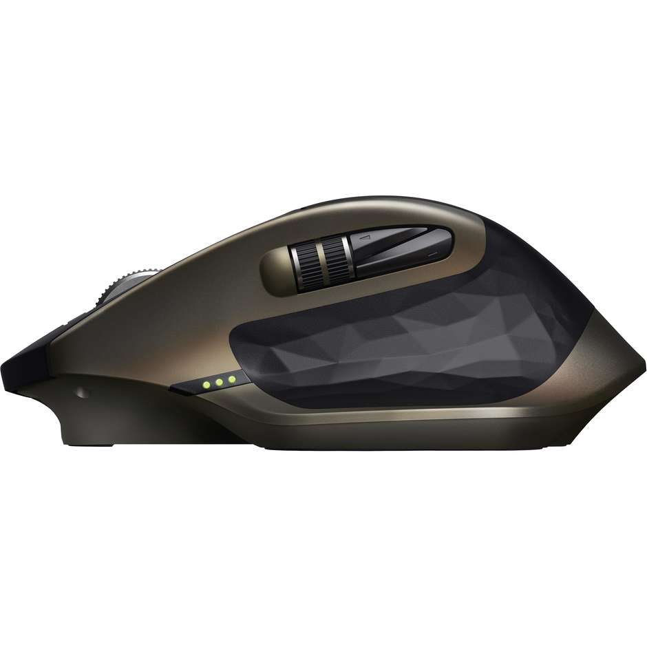 Logitech MX MASTER Mouse ergonomico Bluetooth + Wireless colore nero