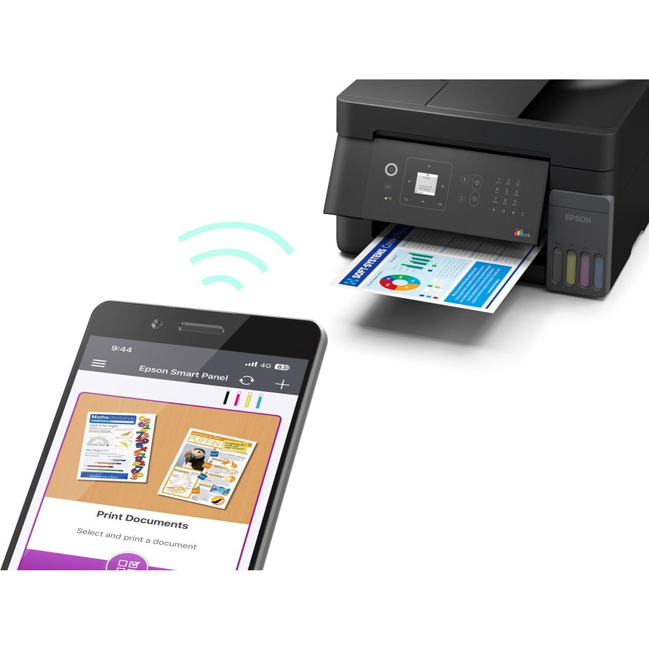 m.funzione 4in1 tank wifi/usb/lan p:4ink 11/6ppm