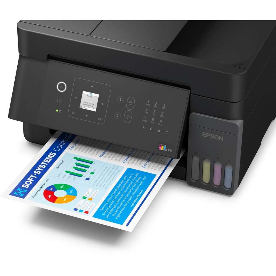 m.funzione 4in1 tank wifi/usb/lan p:4ink 11/6ppm