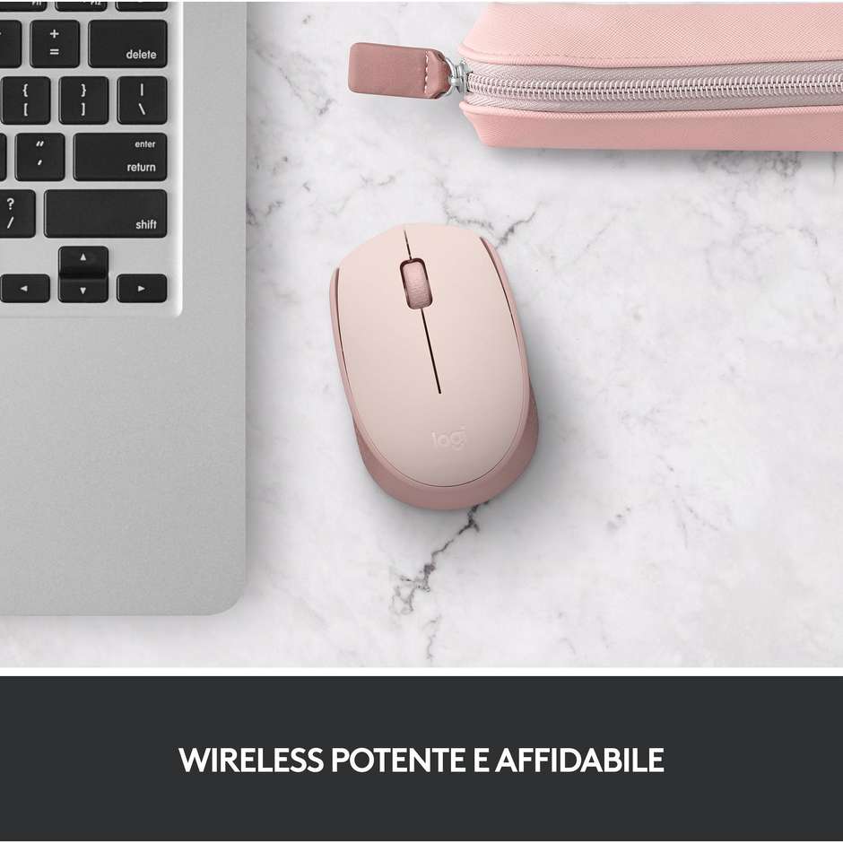 m171 wireless mouse - rose