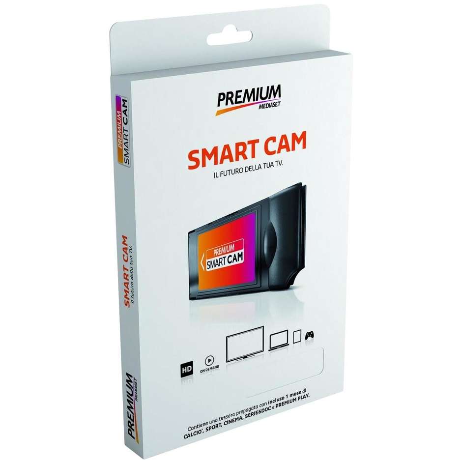 ma38newifi smart cam hd wifi+tessera mediaset prem.platinum