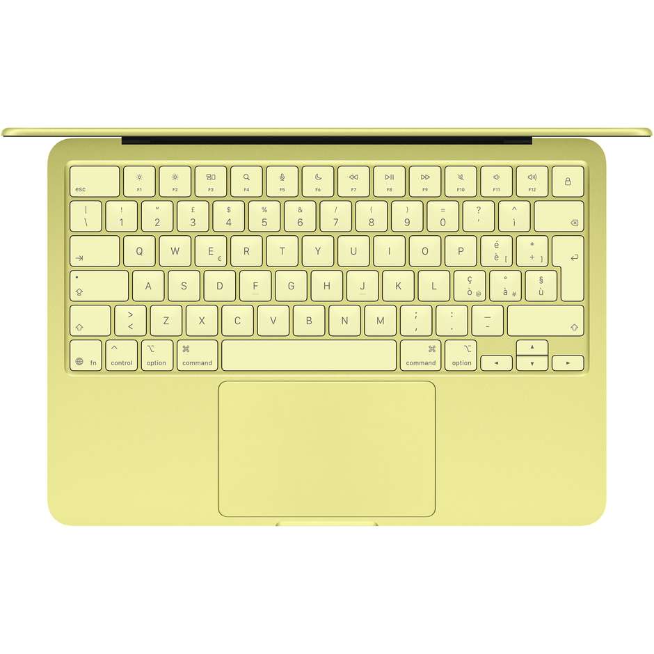 macbook 13 neo a18 pro 8gb/ 256gb ssd 6core cpu giallo