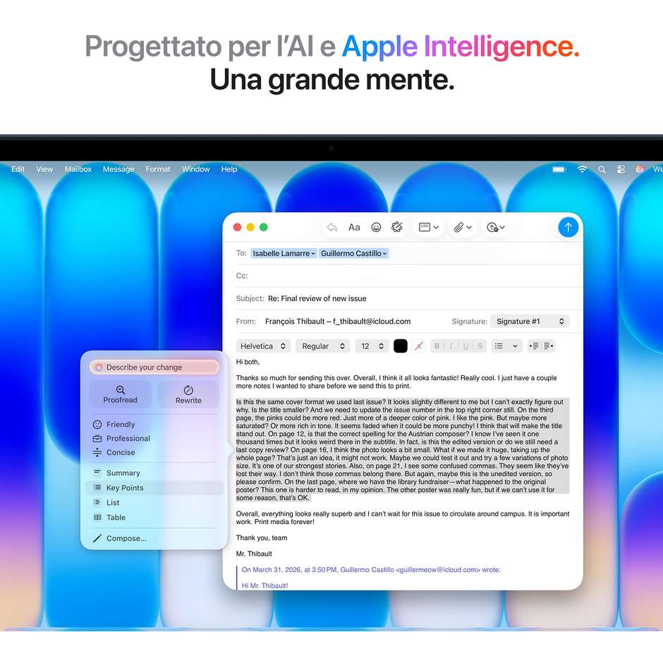 macbook 13 neo a18 pro 8gb/ 256gb ssd 6core cpu indigo blue