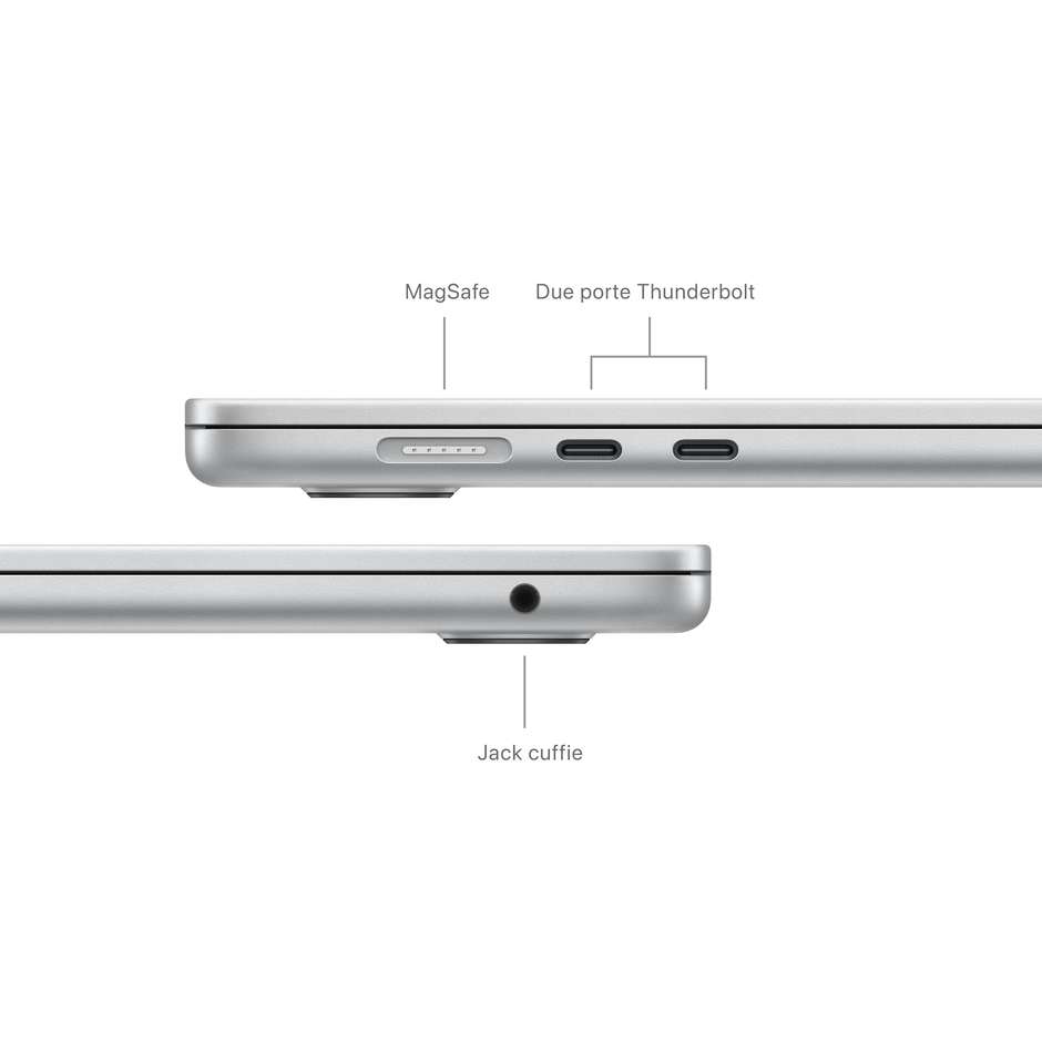 macbook air 15"" m3 16gb/256 8corecpu 10gpu silve