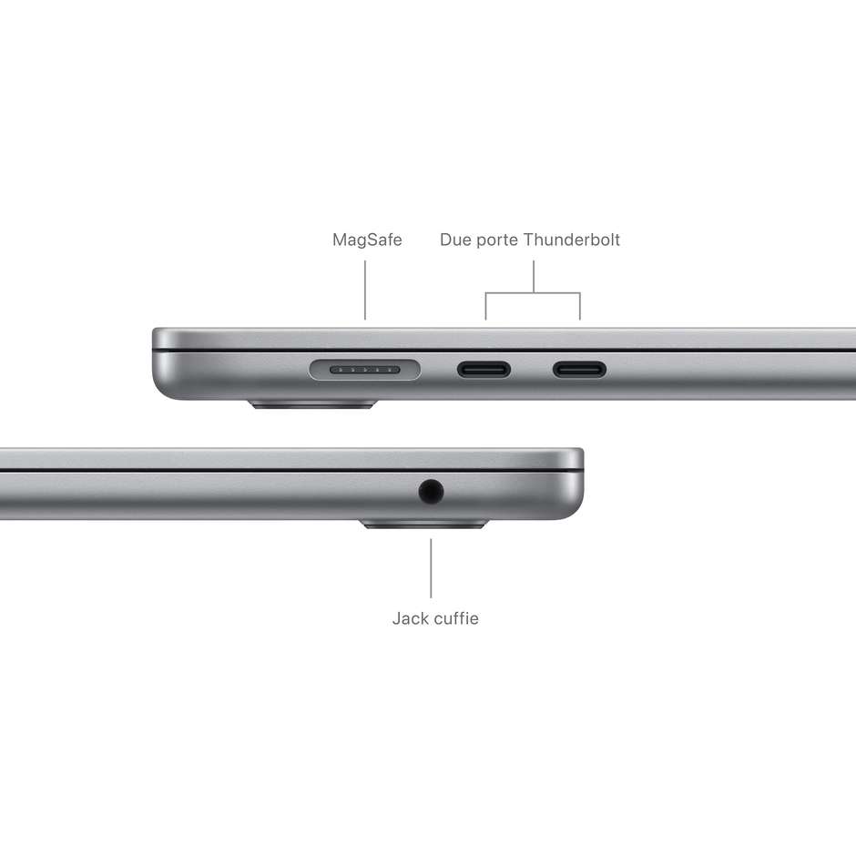 macbook air 15"" m3 16gb/256 8corecpu 10gpu space