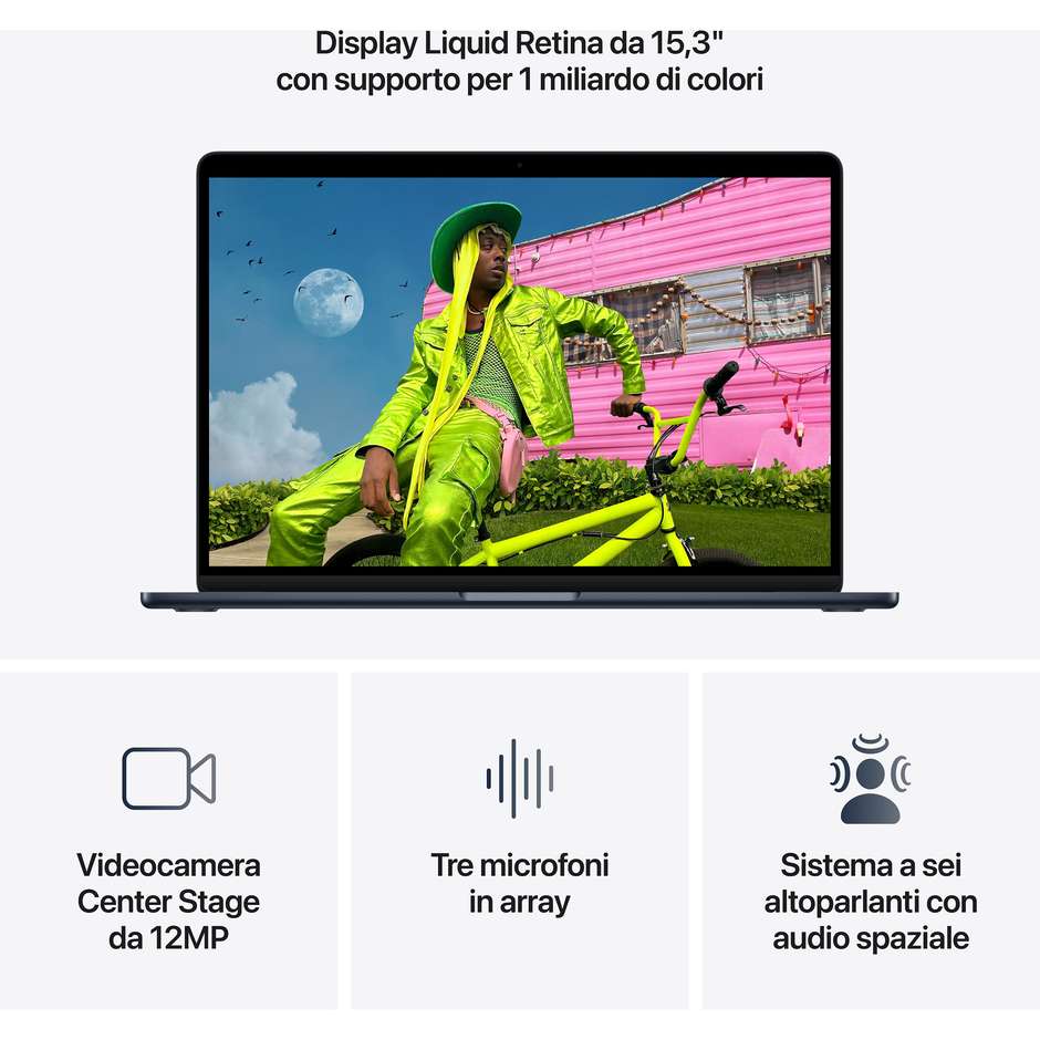 macbook air 15  m5  16gb/ 512gb ssd   10core cpu