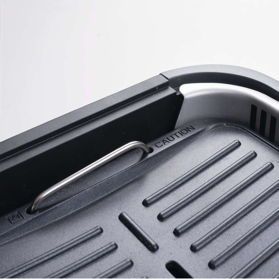Macom 849 Griglia di contatto 1500W con display Antracite/Nero