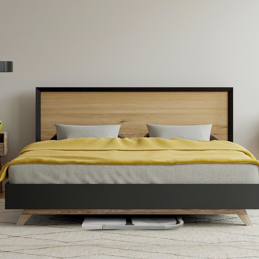 MACOM Enjoy & Relax 986 Slimmy Potente Ventilatore Pieghevole SalvaSpazio 9 velocità e TLC Potenza 13 watt Colore Bianco