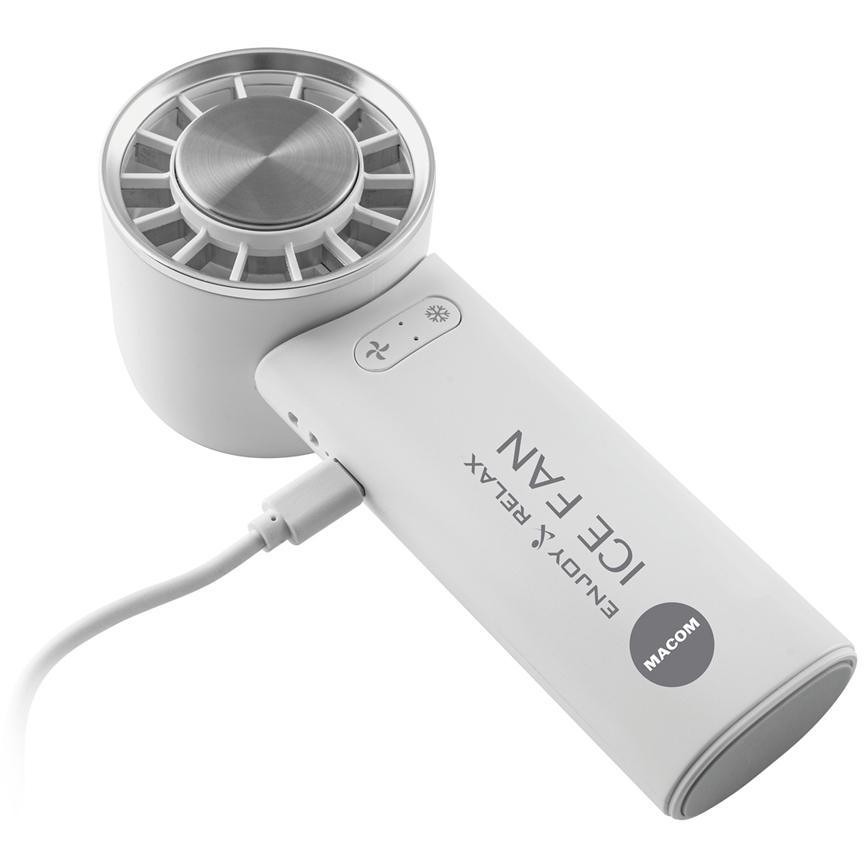 Macom Mini Ventilatore portatile Colore Bianco