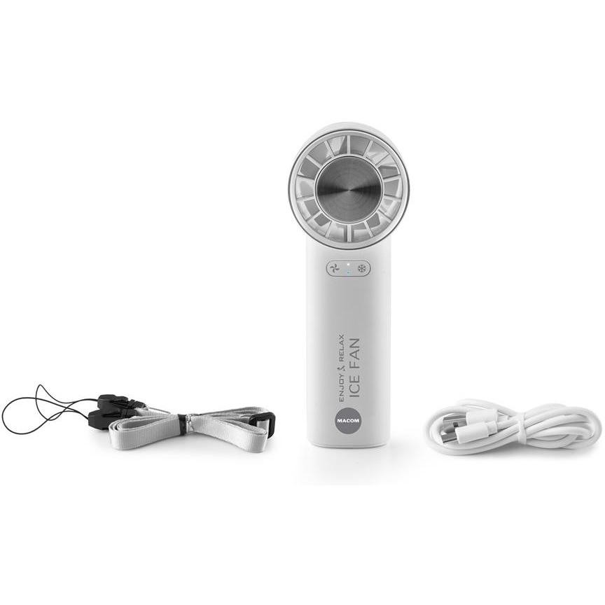 Macom Mini Ventilatore portatile Colore Bianco
