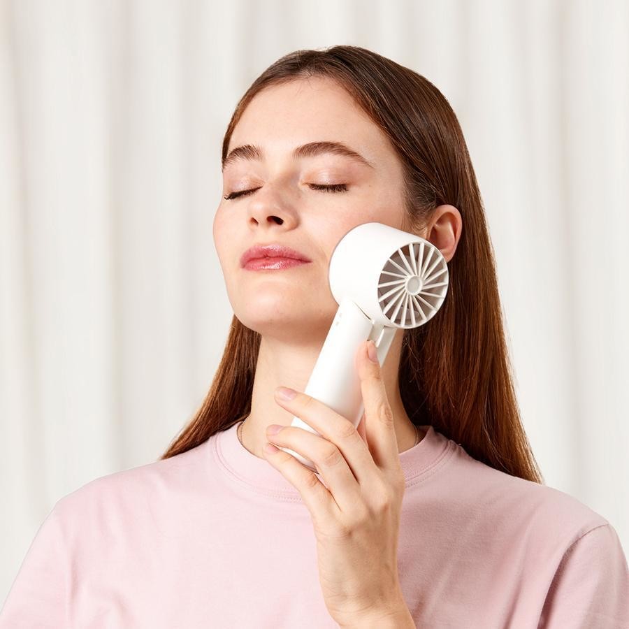 Macom Mini Ventilatore portatile Colore Bianco