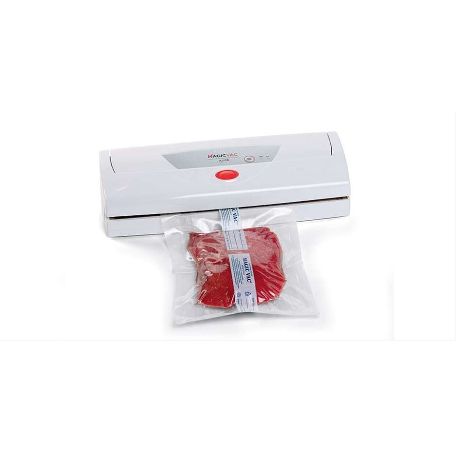 Magic Vac V952PK1 Alice Macchina per il Sottovuoto Alimenti, Pompa Professionale, Ciclo Automatico e Manuale con Saldatura Istantanea