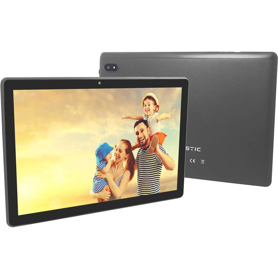 Majestic TAB-914 Tablet 10,1" HD Ram 3 GB Memoria 32 GB Wifi Android 10 colore grigio