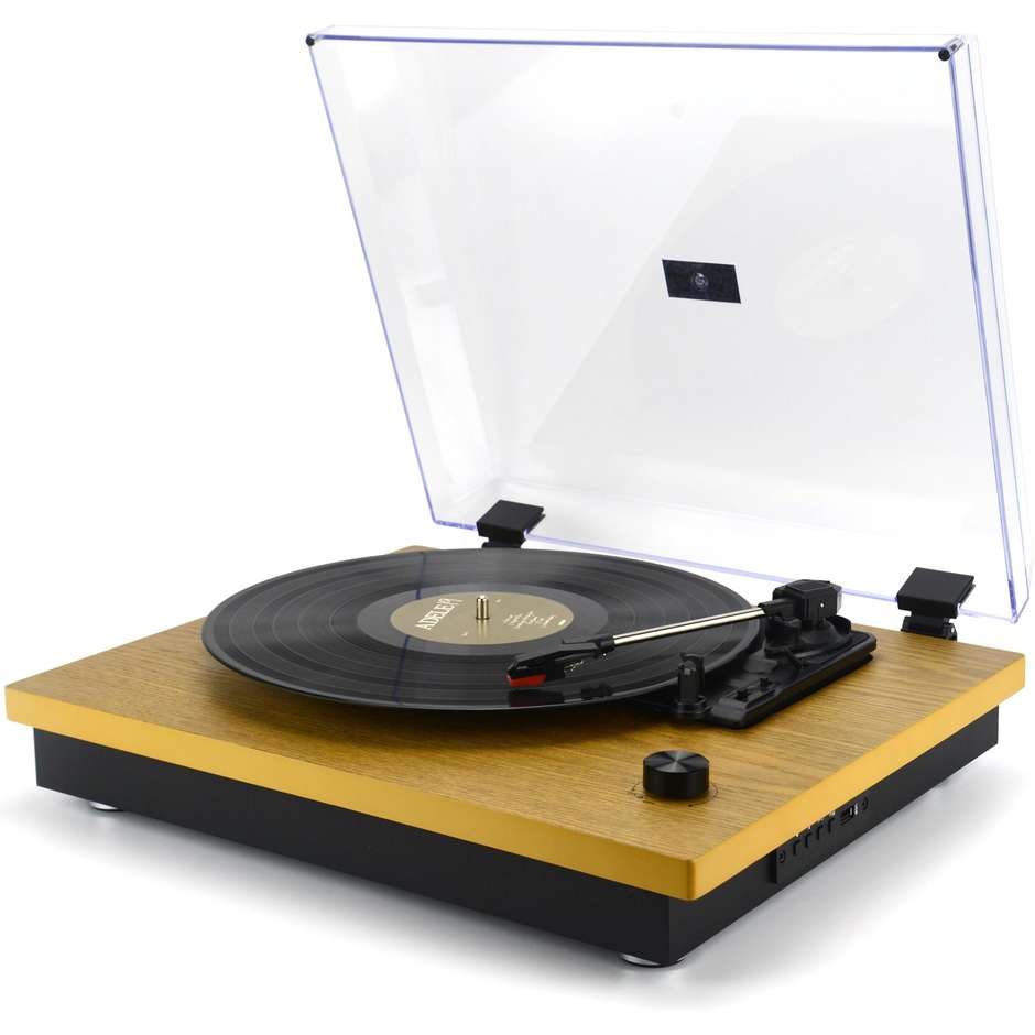Majestic TT53 WD Giradischi USB Colore Legno Wood