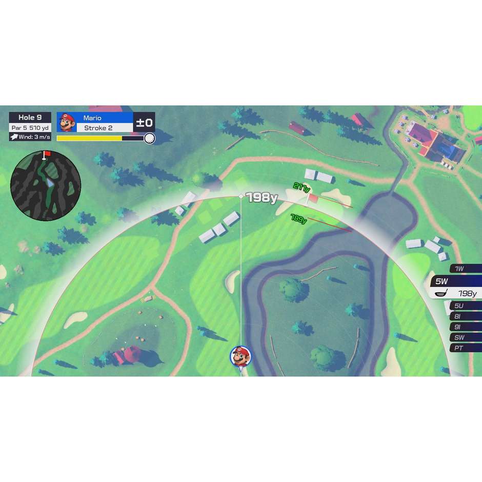 Mario Golf: Super Rush per Nintendo Switch Gioco Sportivo di Golf Speed Golf e Modalità Avventura Scheda di Gioco