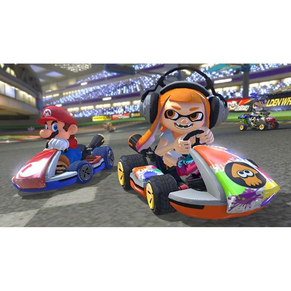 Mario Kart 8 Deluxe per Nintendo Switch Videogioco di Corse Arcade 48 Piste Modalità Battaglia Riveduta Scheda di Gioco
