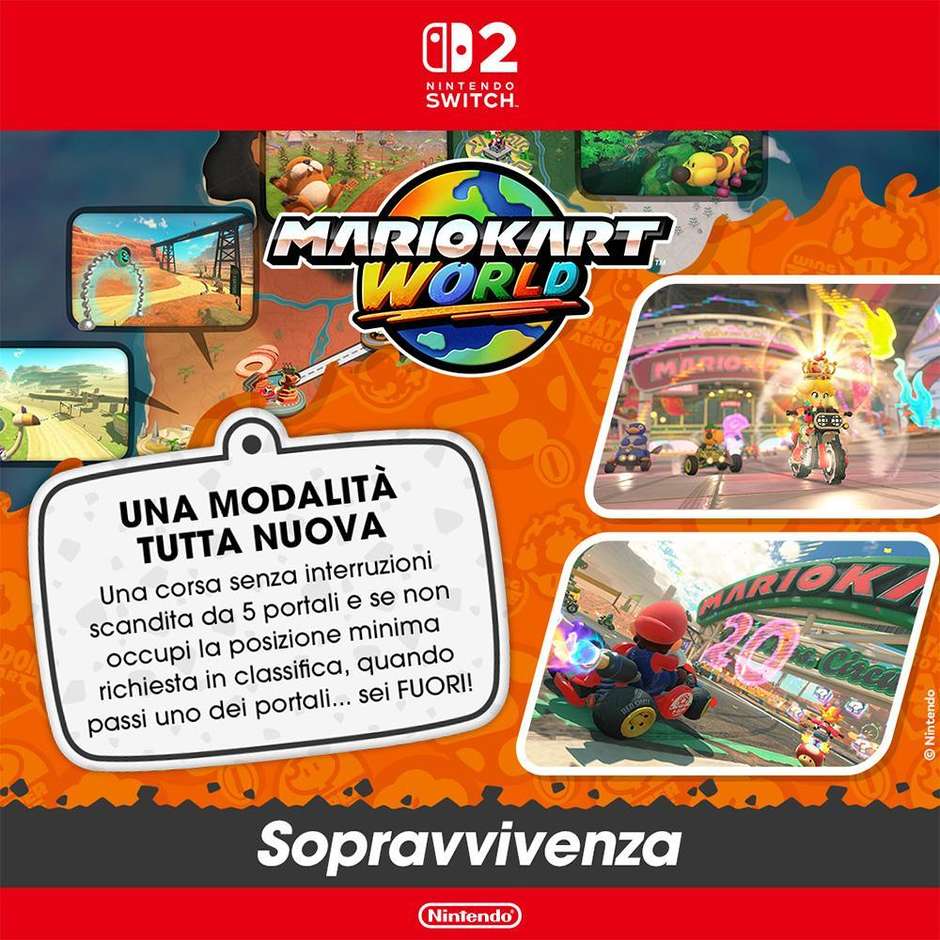 Mario Kart World per Nintendo Switch 2, edizione Standard