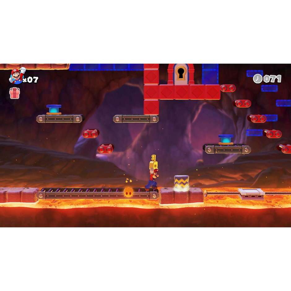 Mario vs. Donkey Kong per Nintendo Switch (0045496511555) Videogioco Rompicapo e Piattaforme Edizione Remake HD Italiano Scheda di Gioco