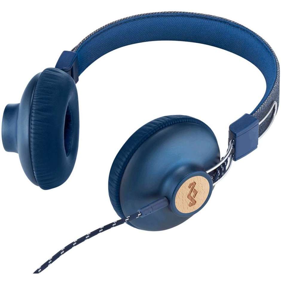 Marley EM-JH121-DN Positive Vibration 2.0 Cuffie cablate colore blu