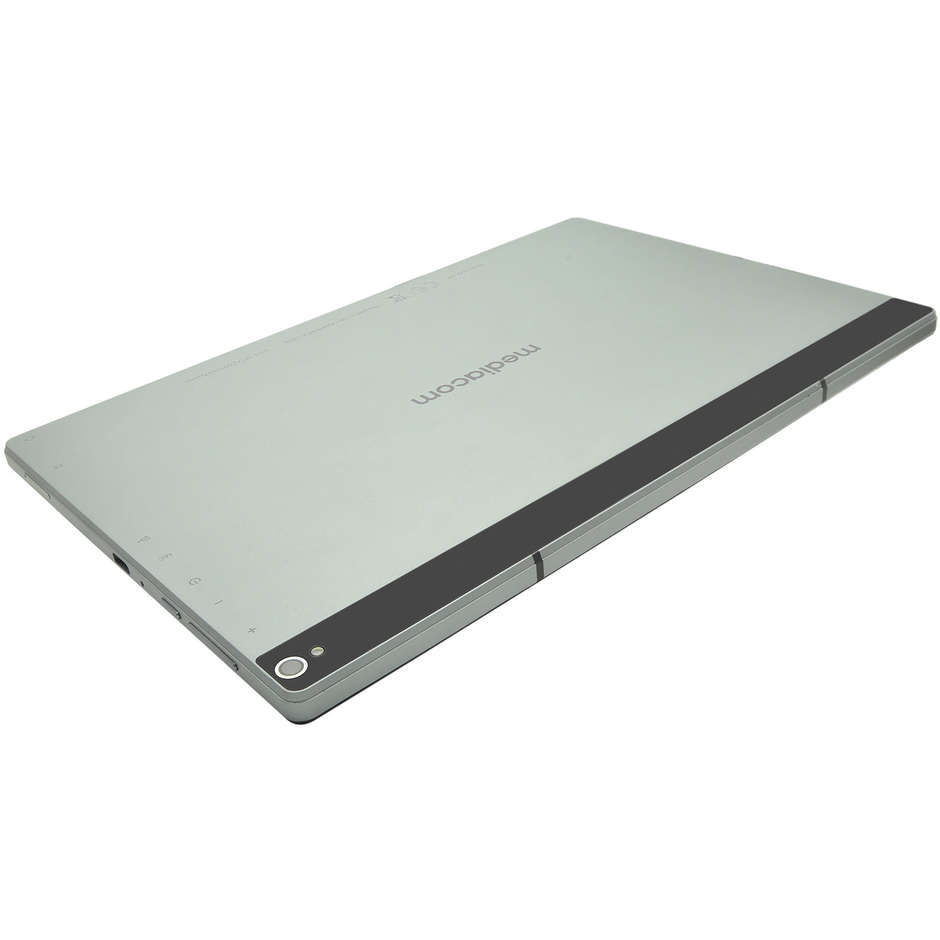 Mediacom M-SP1AZ SmartPad 10 Azimut Tablet 10.1" Ram 3 GB Memoria 32 GB Android 9.0 colore argento