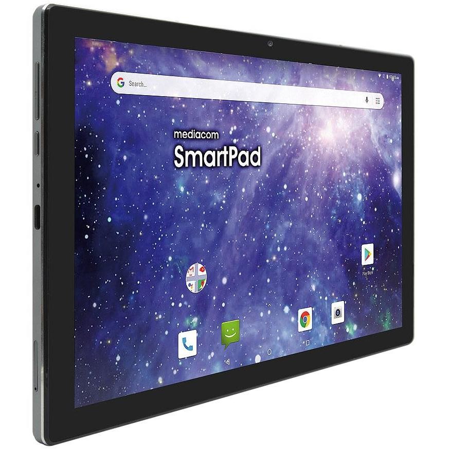 Mediacom M-SP1AZ SmartPad 10 Azimut Tablet 10.1" Ram 3 GB Memoria 32 GB Android 9.0 colore argento