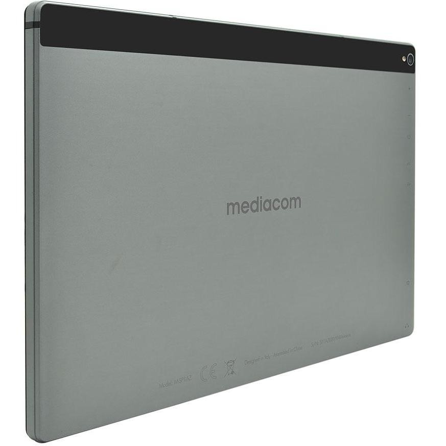 Mediacom M-SP1AZ SmartPad 10 Azimut Tablet 10.1" Ram 3 GB Memoria 32 GB Android 9.0 colore argento