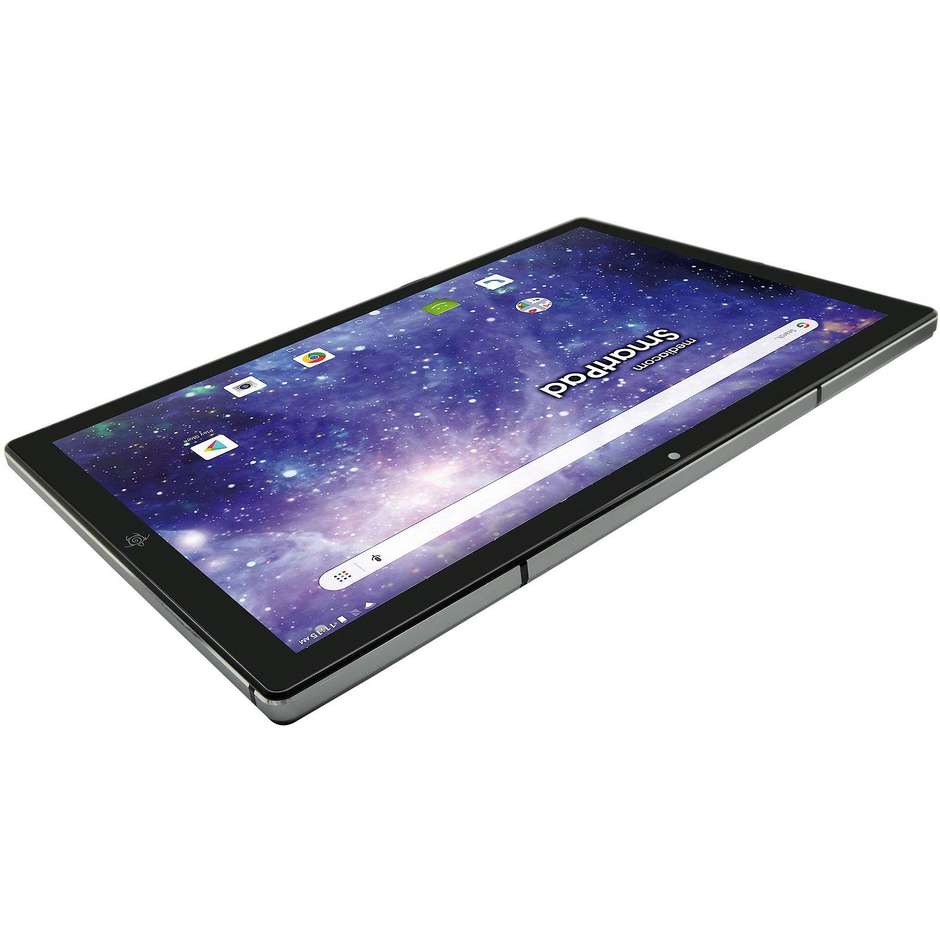 Mediacom M-SP1AZ SmartPad 10 Azimut Tablet 10.1" Ram 3 GB Memoria 32 GB Android 9.0 colore argento