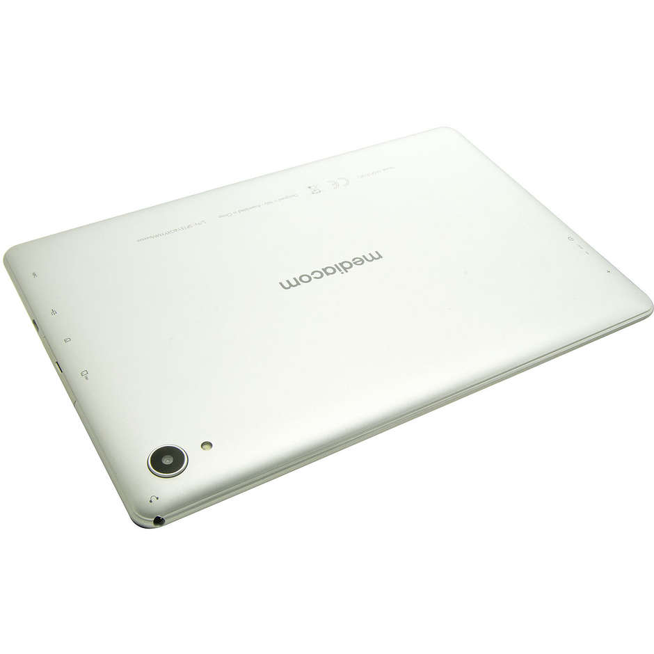 Mediacom M-SP1FY4G SmartPad iyo 10 Tablet 10.1" Ram 3 Gb Memoria 32 Gb Android 9.0 colore bianco