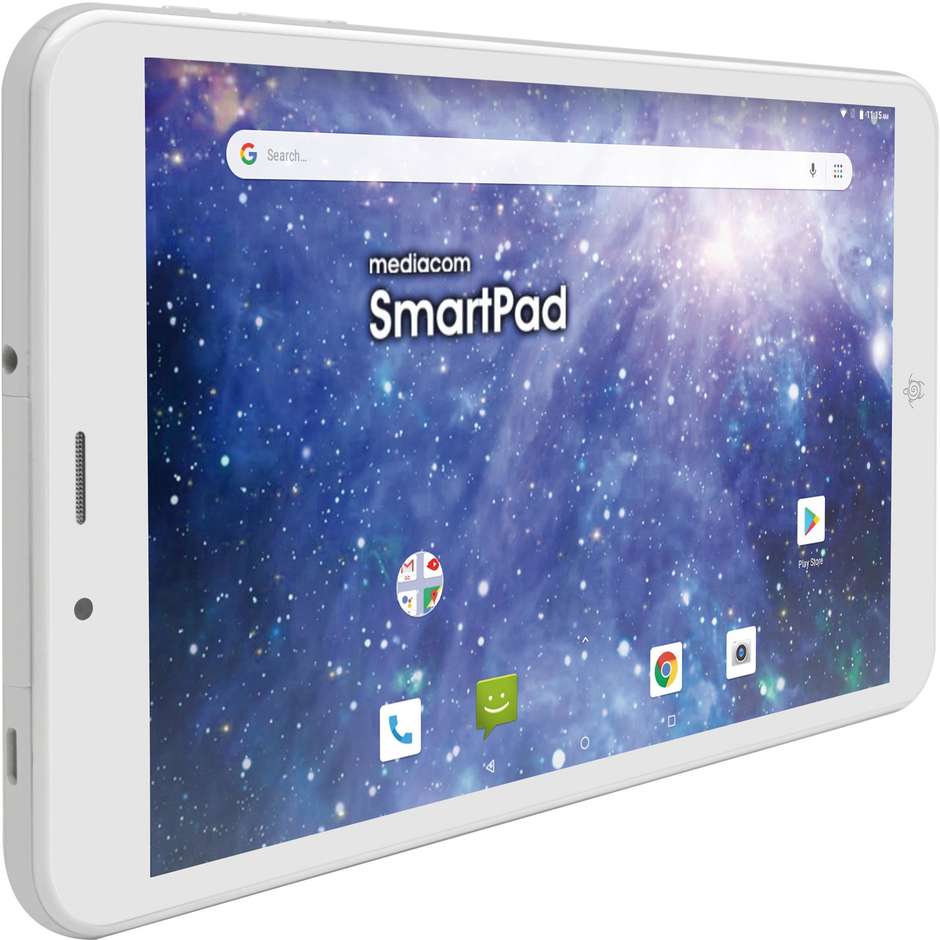Mediacom M-SP8AY SmartPad iyo 8 Tablet 8" Ram 1 GB memoria 8 GB colore bianco